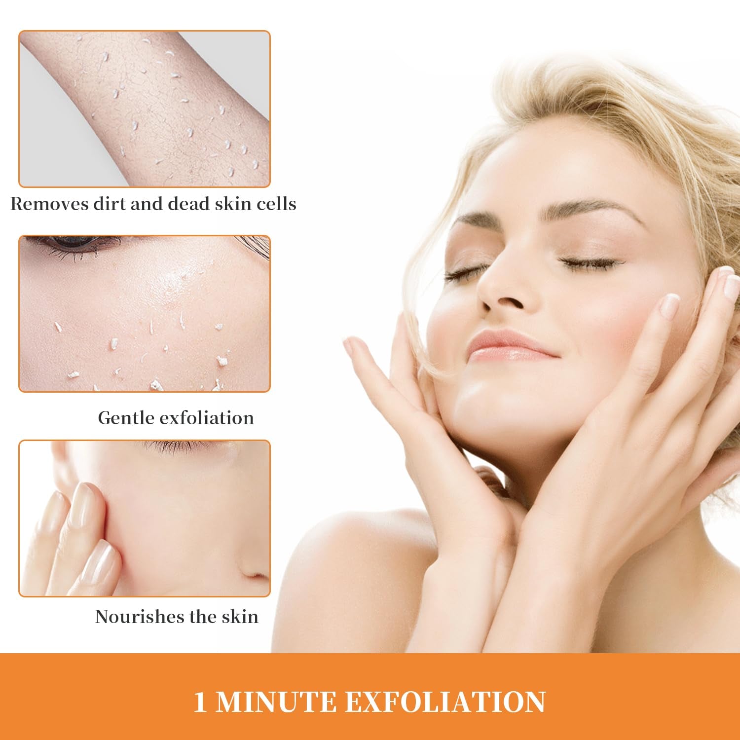 Orange Exfoliating Gel Scrub for Face & Body