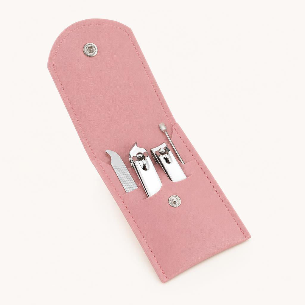 Mini Kit de Manicura de Viaje con Estuche